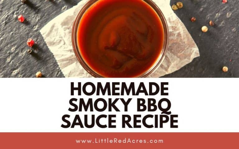 Homemade Smoky BBQ Sauce Recipe