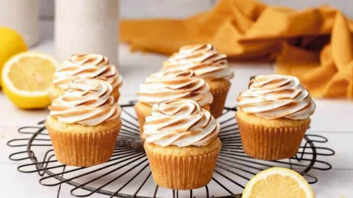 Image for Lemon Meringue Cupcakes Recipe ~ Barley & Sage
