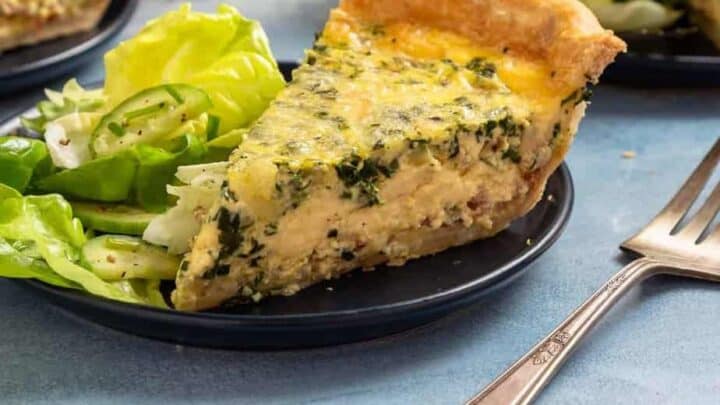 Image for Bacon Spinach Quiche