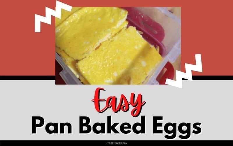 Easy Pan Baked Eggs