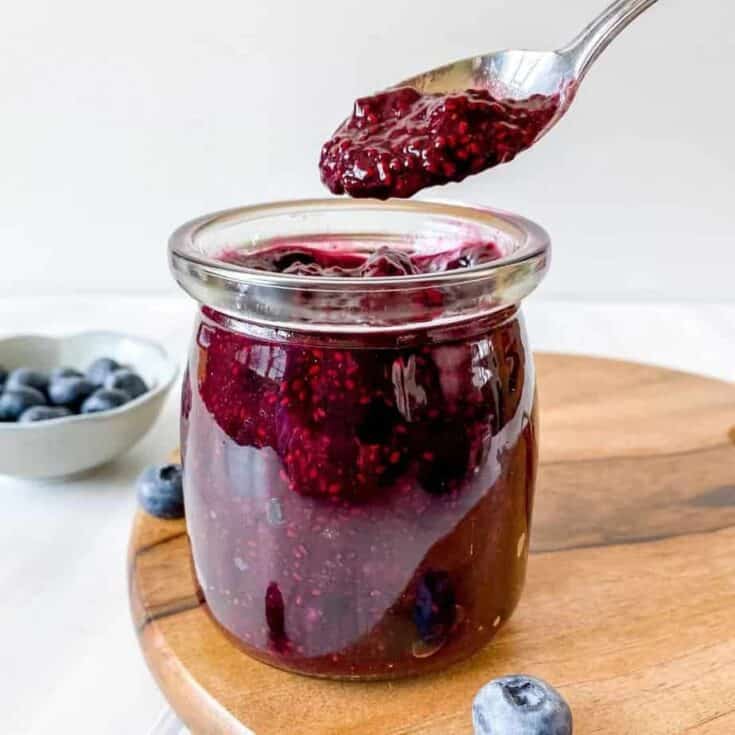 Image for Blueberry chia jam