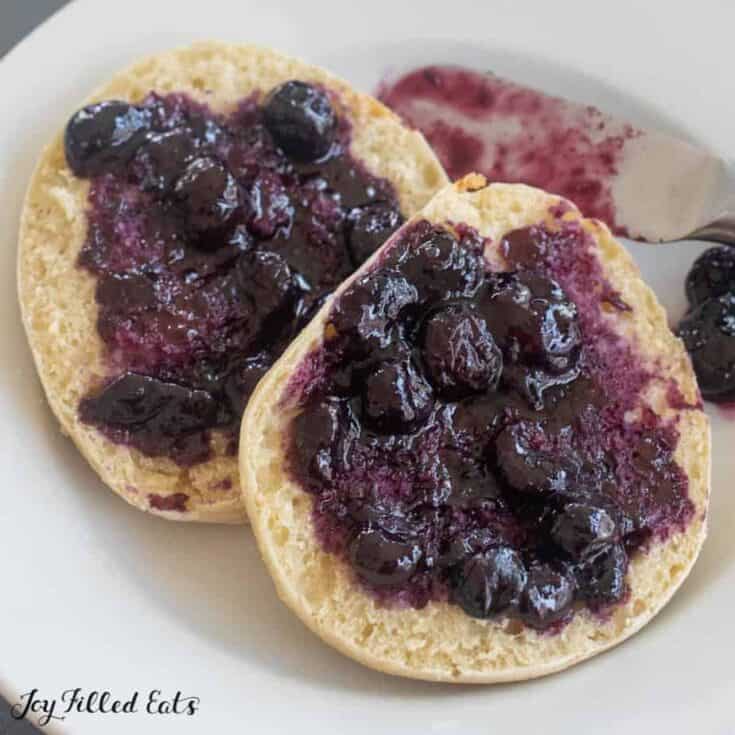 Image for Sugar Free Blueberry Jam - Low Carb, Keto Friendly, Gluten Free THM FP