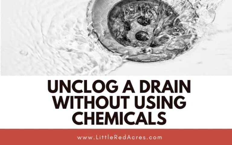 Unclog a Drain without Using Chemicals