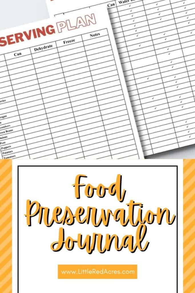 Food Preservation Journal sample pages