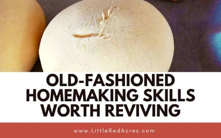 Old-Fashioned Homemaking Skills Worth Reviving