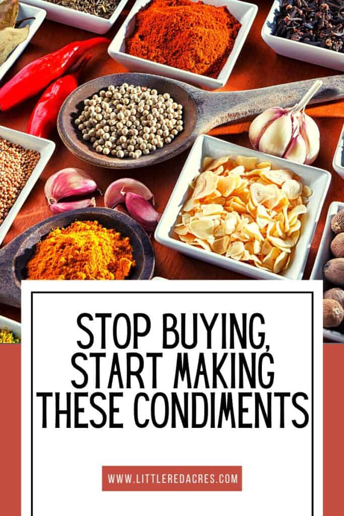 Stop Buying, Start Making These Condiments