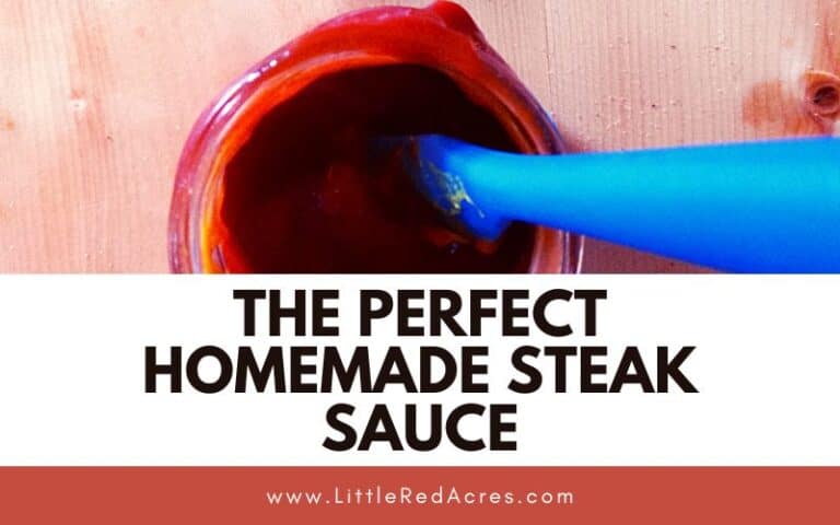 The Perfect Homemade Steak Sauce