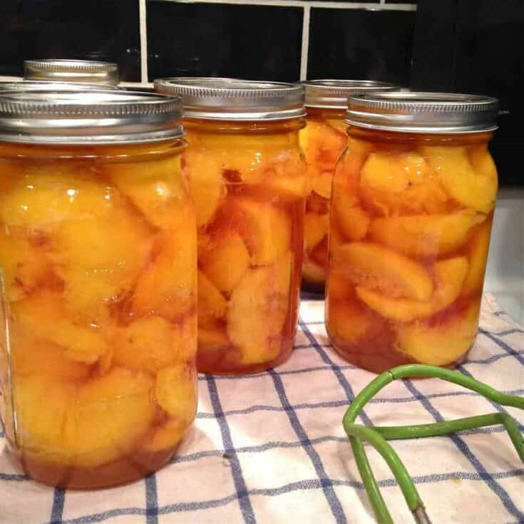 Image for canned peaches in a light honey syrup – Fit Mama Real Food