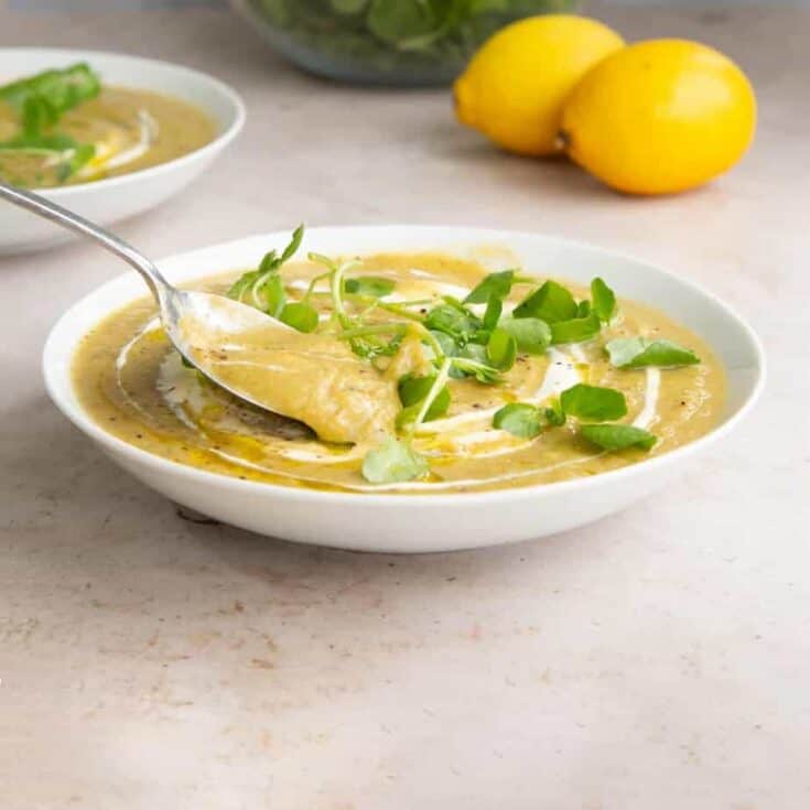 Image for Broccoli and Sweet Potato Soup