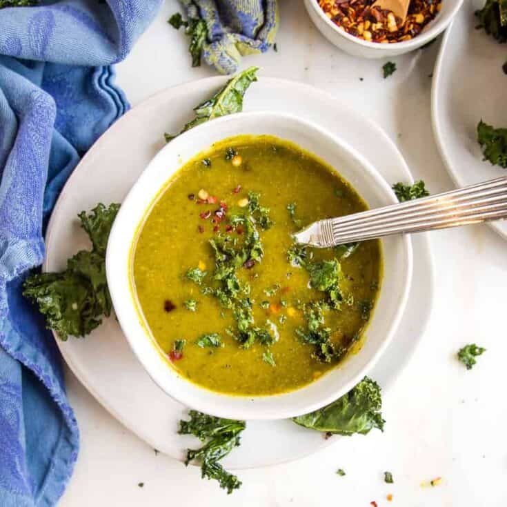 Image for Parsnip and Kale Soup 