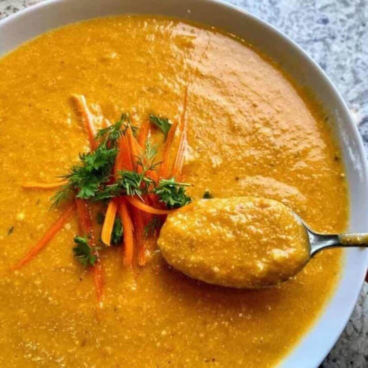 Image for Vegan Carrot Soup
