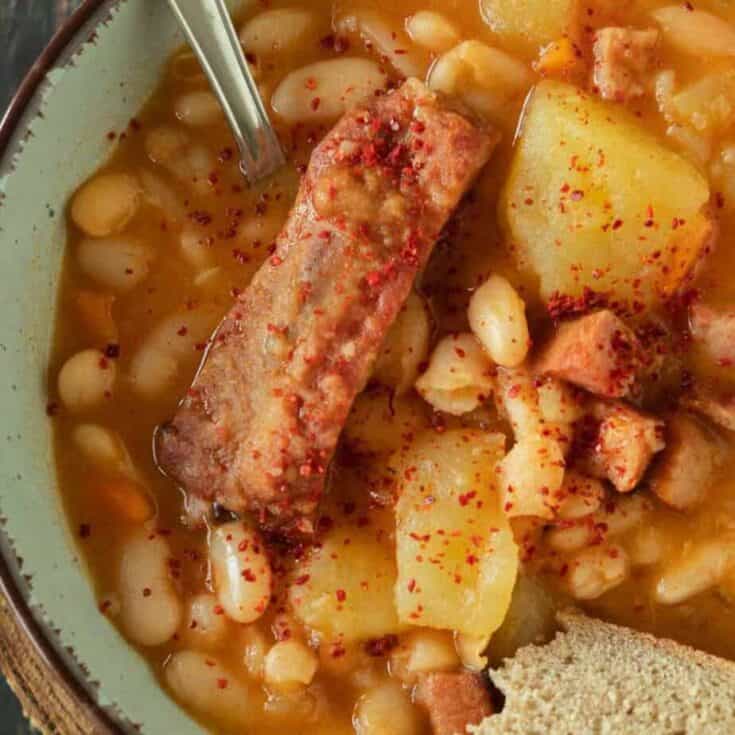 Image for White Bean & Smoked Pork Stew
