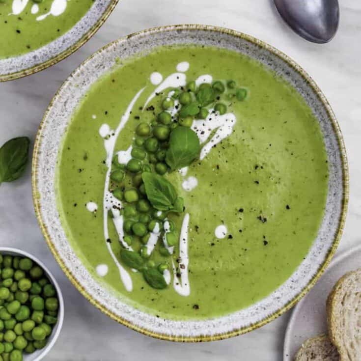 Image for Broccoli Pea Soup (Dairy-free)