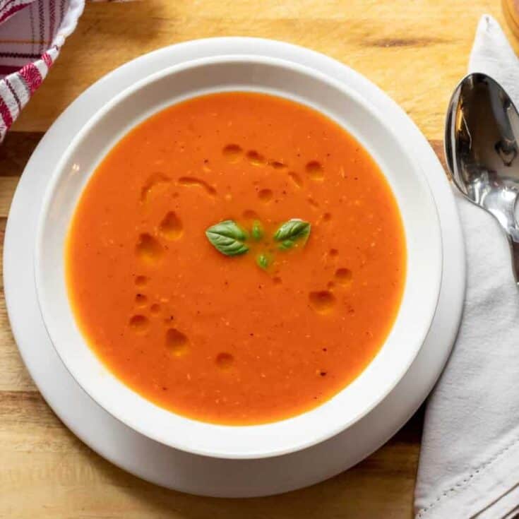 Image for Roasted Red Pepper and Tomato Soup - Cooking Gorgeous
